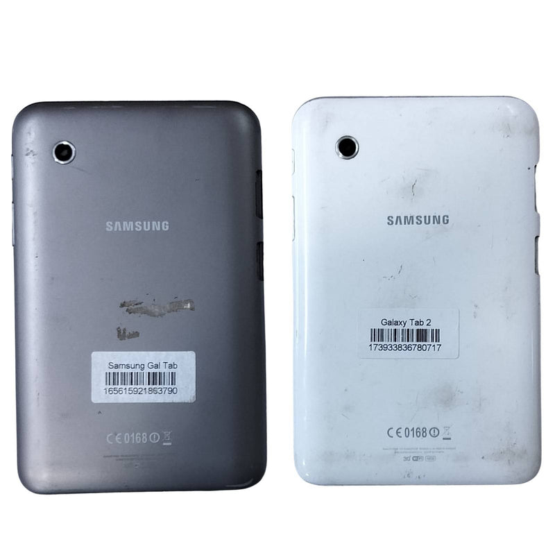 Back View Of Combo of 2 Samsung Galaxy Tab 2 Tablets