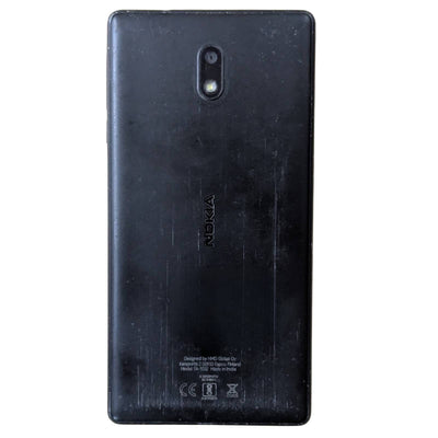 Used Nokia 3 16GB 2GB RAM Black - Alternate View
