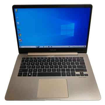 Asus ZenBook (UX430UAR) 14" Intel Core i5 8th Gen 256GB SSD 8GB RAM Gold Laptop (Good condition) - Budli Certified