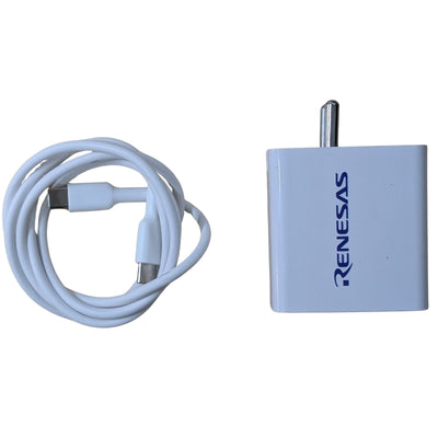 MokkoMotto 65W GaN 3-Port Fast Charger with Type-C Cable (Like New Condition - Brand Warranty) - Alternate View