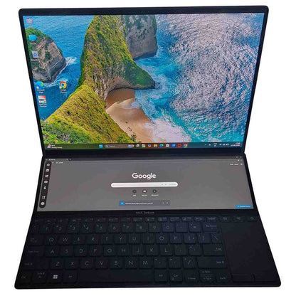 ASUS ZenBook Pro 14 Duo OLED 14.5" Intel Core i9 13th Gen 1TB SSD 32GB RAM With Graphics NVIDIA GeForce RTX 6GB Gaming Touchscreen Laptop (Good Condition)