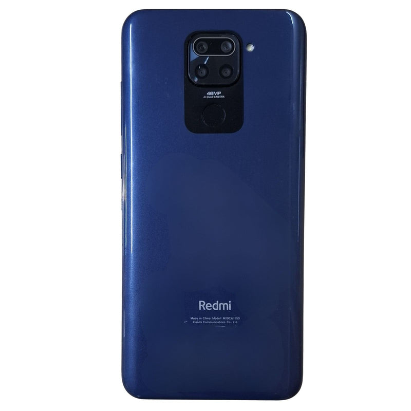 Back View Of Xiaomi Redmi Note 9 128GB 6GB RAM Pebble Grey (Refurbished)