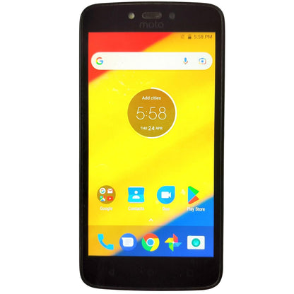 Used Motorola Moto C Plus 16GB 2GB RAM Black