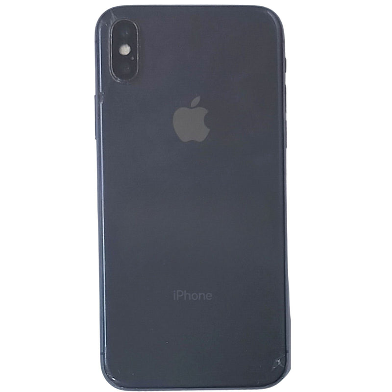 Back View Of Apple iPhone X 