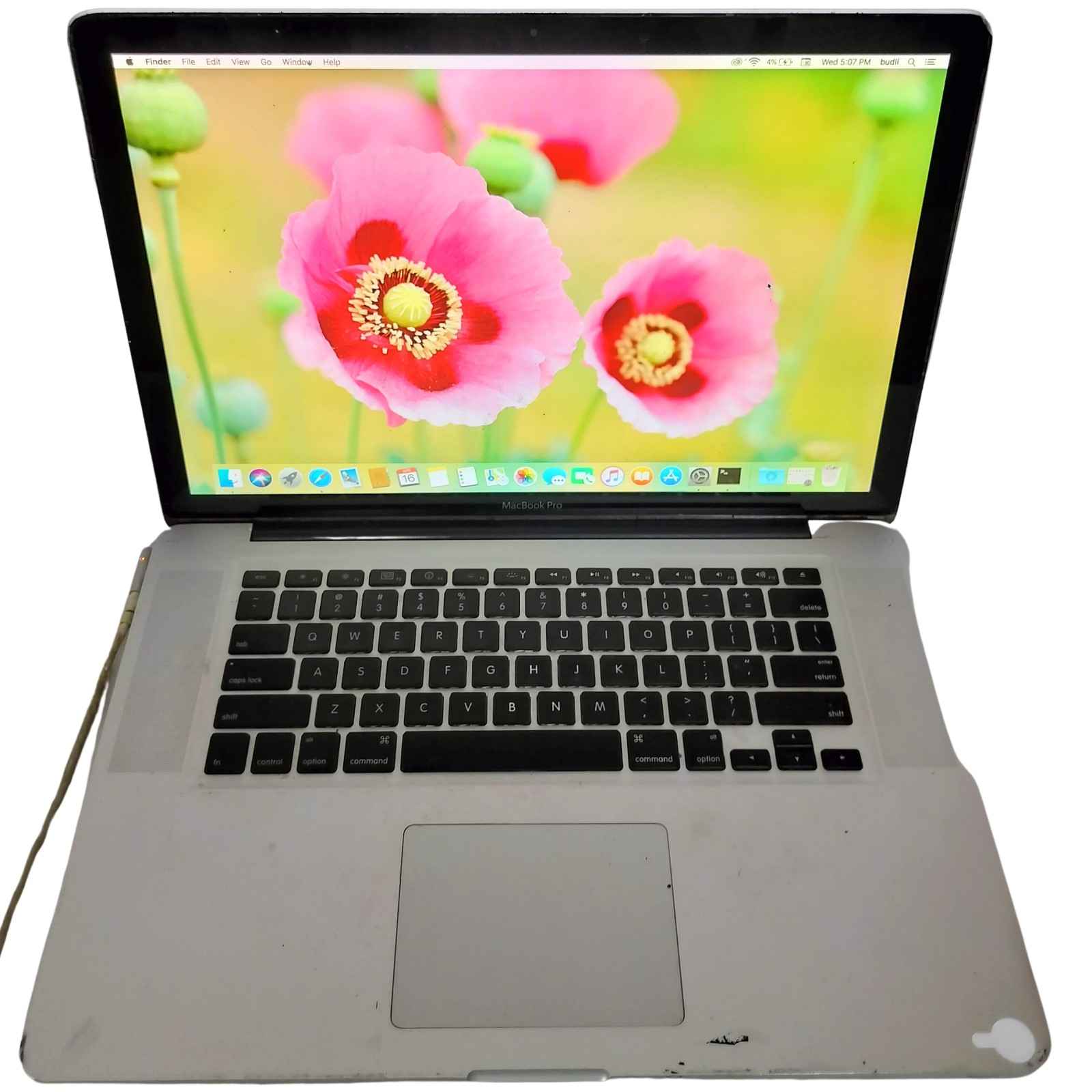 Used Apple MacBook Pro (15-inch, Mid 2010) Intel Core i7 CPU M620 240GB SSD 8GB RAM Silver