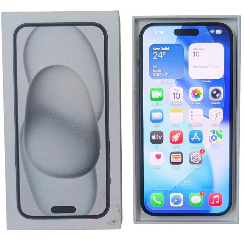 Apple iPhone 15 Plus 5G 128GB Black (Good Condition)