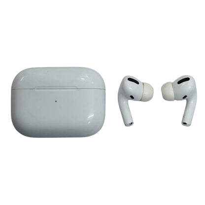 Used Apple Airpods Pro With Wireless Charging Case Active noise cancellation enabled Bluetooth Headset White