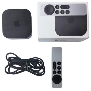 Apple TV 4K (3rd gen) 128GB Wi-Fi + Ethernet Black (Unboxed - Brand Warranty) - Budli Certified