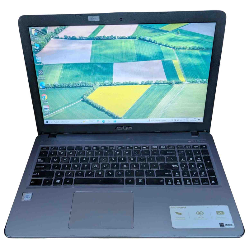 Used ASUS VivoBook 15.6" Intel Core i3 7th Gen 480GB SSD 8GB RAM Black Laptop