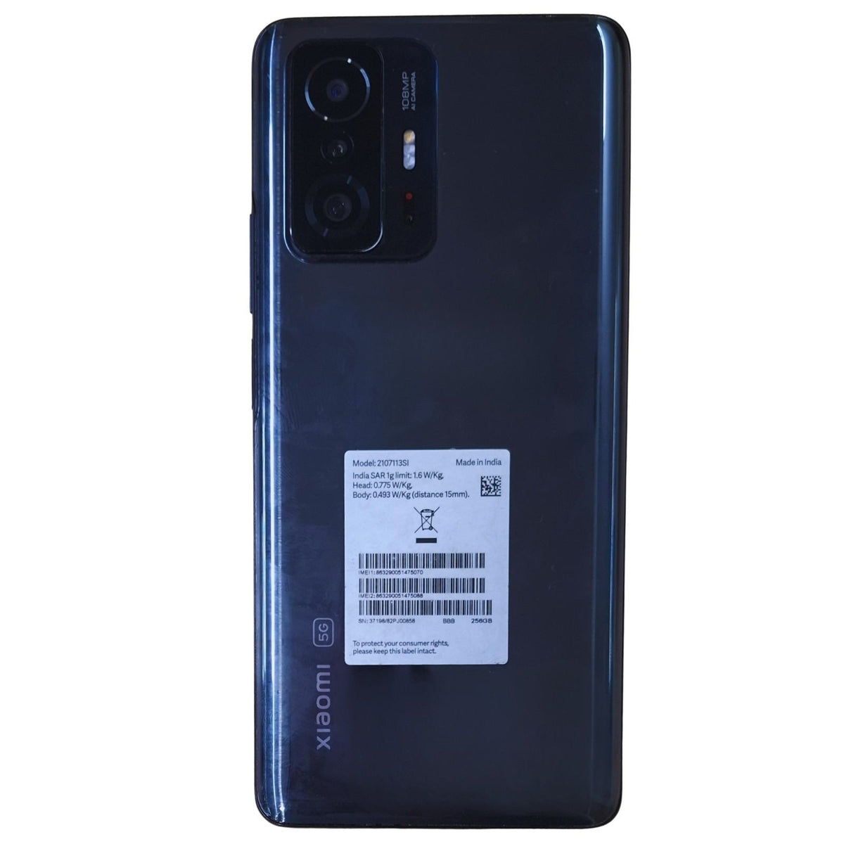 Xiaomi Redmi 11T Pro 5G 256GB 8GB RAM Meteorite Black