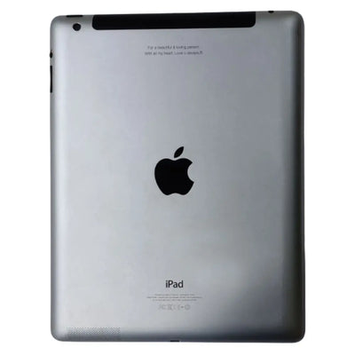 Used Apple iPad (4th Gen) Wi Fi + Cellular 9.7" 64GB Silver - Alternate View