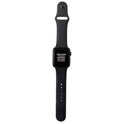 Used Apple Watch Series 3 GPS Aluminum 44mm (A1859) Gray (Funtional Issue) - Alternate View