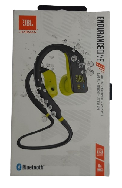 Buy Dead JBL Endurance Dive Bluetooth Wireless in Ear Earphones with Mic Yellow (Not working)