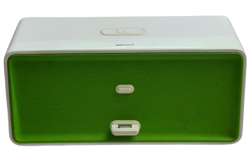 Buy Used Sonoro cuboDock Bluetooth Docking Station for iPod/iPhone - White/Green - Budli Certified