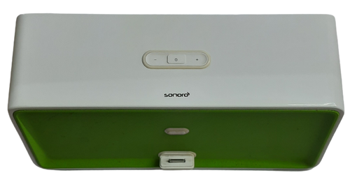Buy Used Sonoro cuboDock Bluetooth Docking Station for iPod/iPhone - White/Green