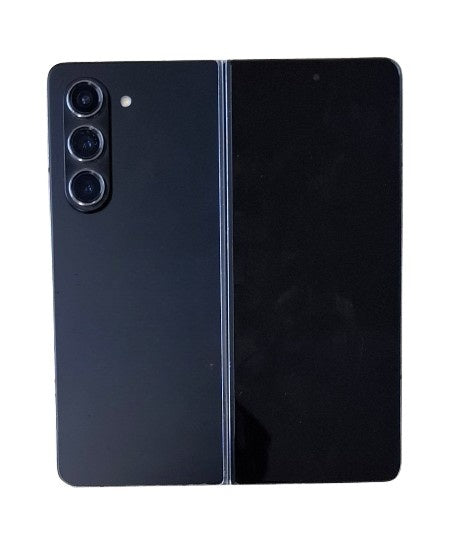Back View Of Samsung Galaxy Z Fold 5 256GB 12GB RAM 5G Phantom Black