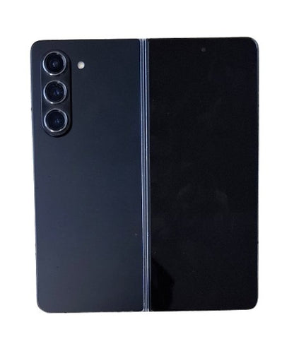 Back View Of Samsung Galaxy Z Fold 5 256GB 12GB RAM 5G Phantom Black