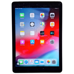Used Apple iPad Air 9.7" Wi Fi + Cellular (2013) (A1475) 64GB With Logitech Ultrathin Keyboard