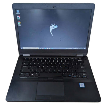 Dell Latitude E5470 Series 14" Intel Core i7 6th Gen 256GB SSD 8GB RAM with AMD Radeon R7M360 2GB Graphics Black Laptop (Refurbished) - Budli Certified
