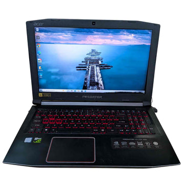 Used Acer Predator G3-572 15.6" Intel Core i7 7th Gen 1TB HDD + 128GB SSD 8GB RAM With NVIDIA GeForce GTX 4GB Black Gaming Laptop - Budli Certified