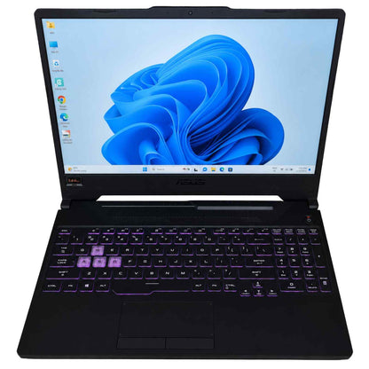 ASUS TUF Gaming F15 (FX506LH) 15.6" Intel Core i5 10th Gen 512GB SSD 8GB RAM With Graphics NVIDIA GeForce GTX 4GB Black Gaming Laptop (Good Condition)