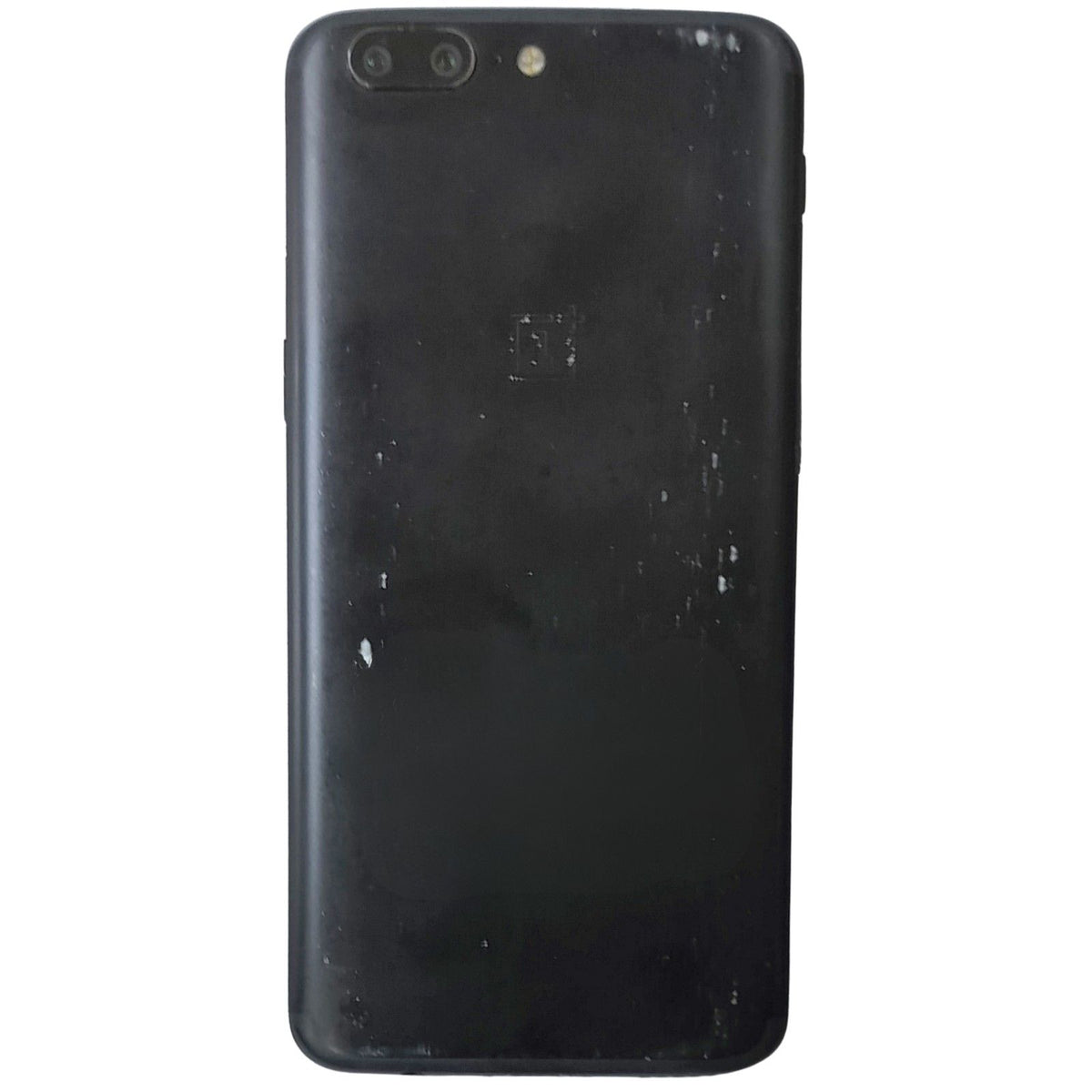 Back View Of Dead OnePlus 5 Black