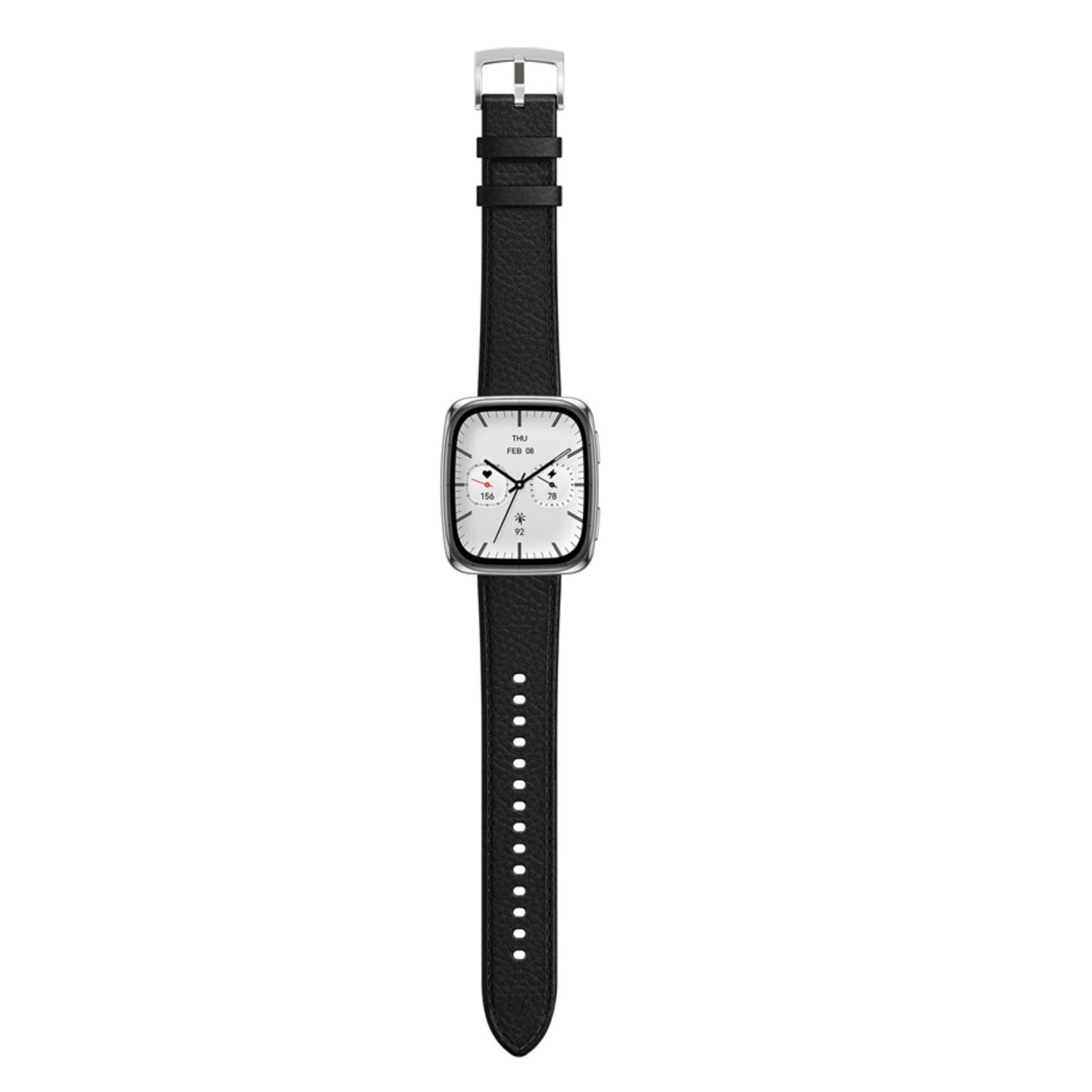 Amazfit Active 2 Square, 2000 Nits Bright AMOLED Display, Built in GPS, Android & iPhone,  