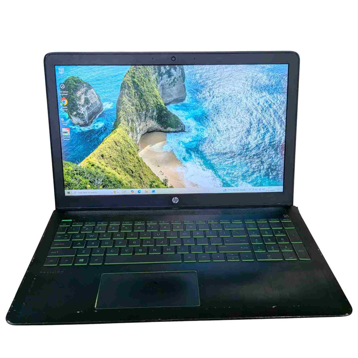 Used HP Pavilion 15.6" Intel Core i5 7th Gen 1TB HDD + 512GB SSD 8GB RAM Black Laptop