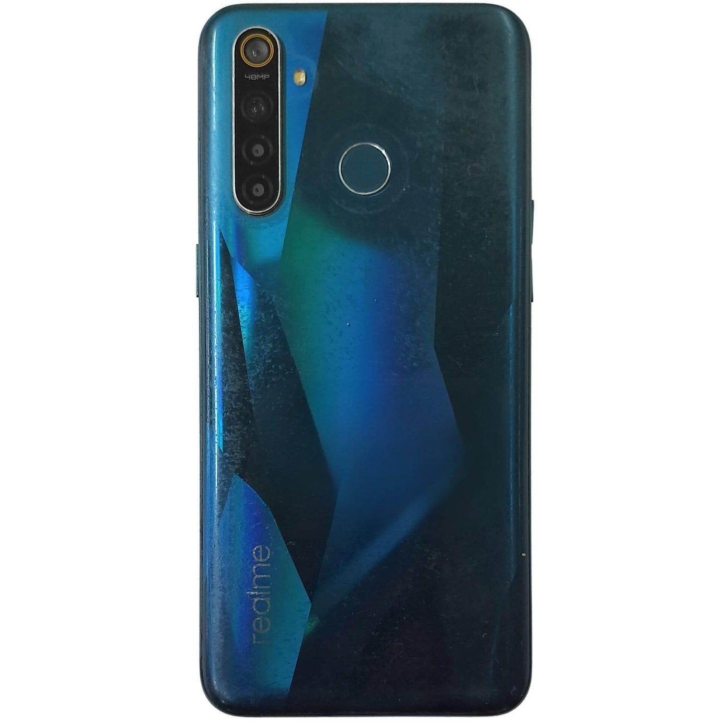 Back View Of Used Realme 5 Pro 128GB 8GB RAM Crystal  Green