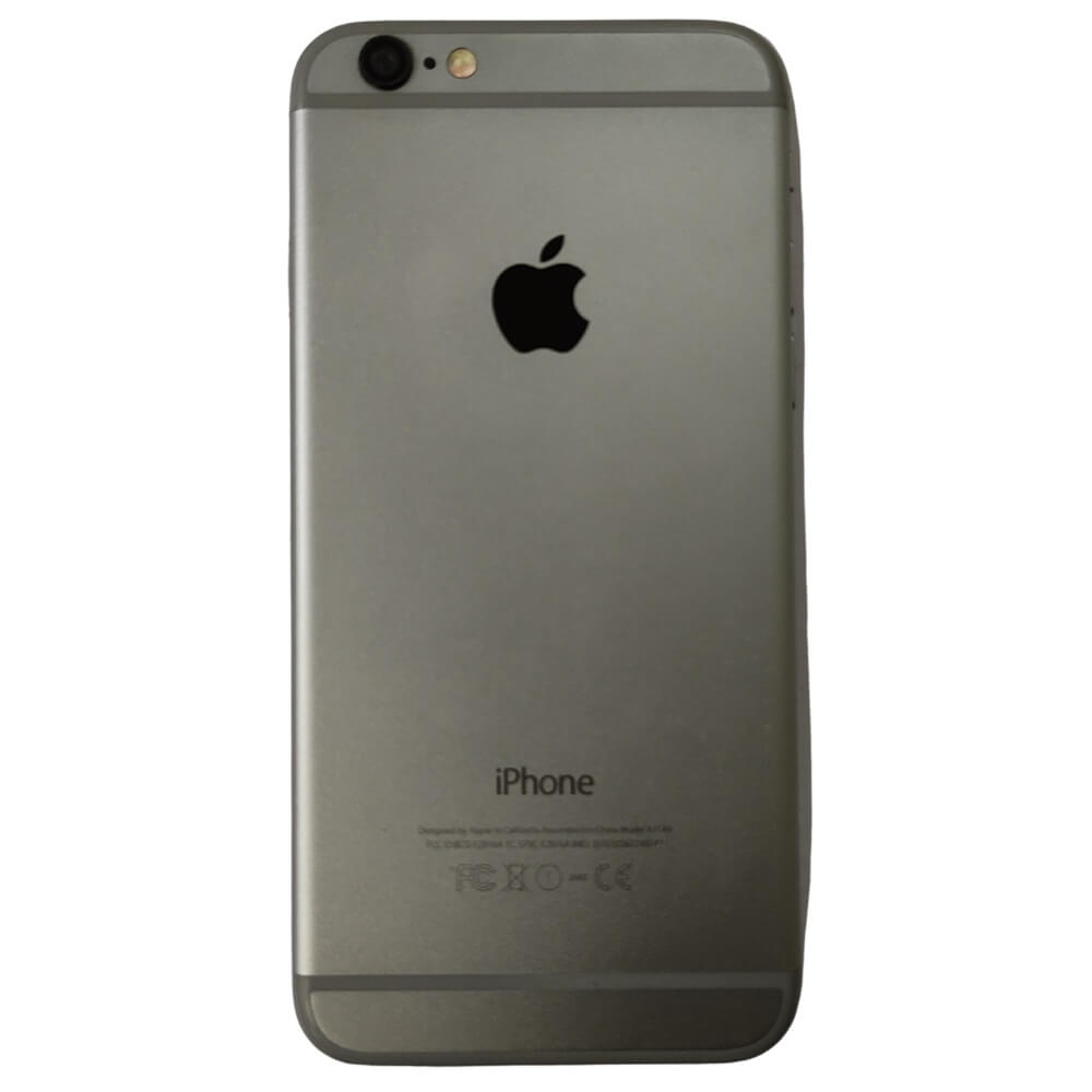 Back Panel Of Used Apple iPhone 6 64GB 1GB Gray