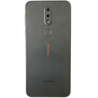 Back Panel Of Used Nokia 7.1 64GB 4GB RAM Steel