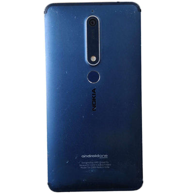 Used Nokia 6.1 64GB 4GB RAM Blue - Alternate View