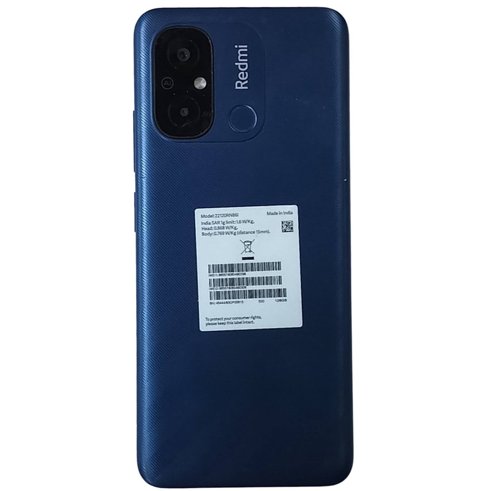 Used Xiaomi Redmi 12C 128GB 6GB RAM Ocean Blue