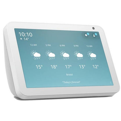 Amazon Echo Show 8 Smart display with Alexa - 20.32 cm (8") HD Screen with Stereo Sound White (Good condition)