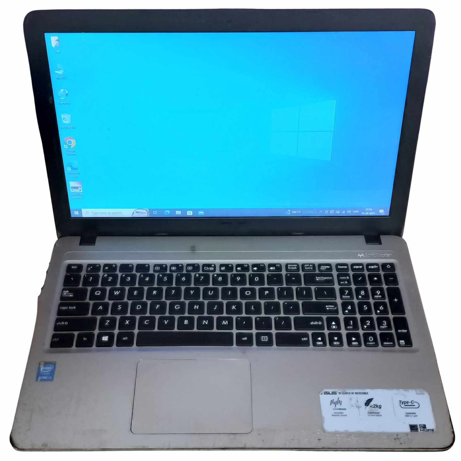 Used Asus (X540LA) 15.6" Intel Core i3 5th Gen 120GB SSD 4GB RAM Black Laptop