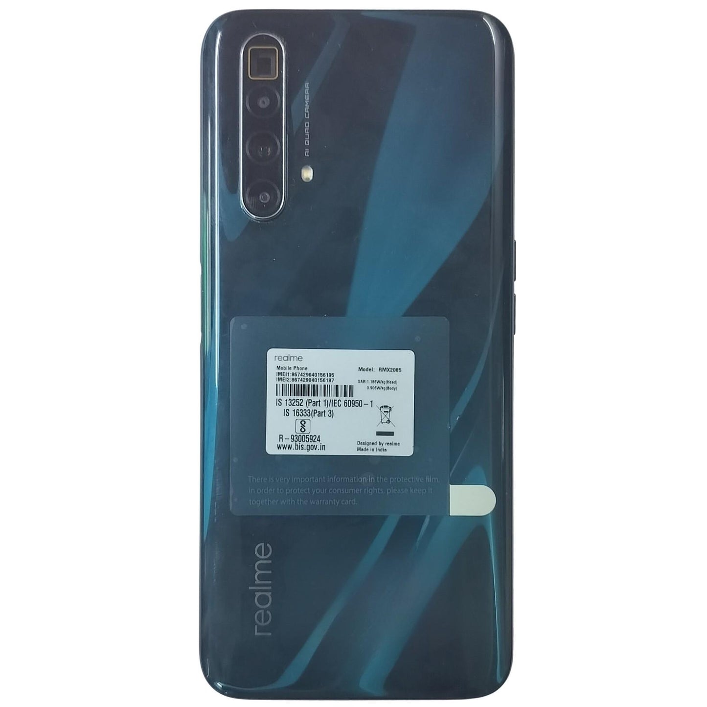 Realme X3 SuperZoom 256GB 12GB RAM Glacier Blue (Good Condition)