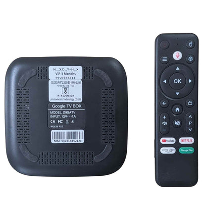 Android ATV Box 4K (SET-TOP TV BOX) Black