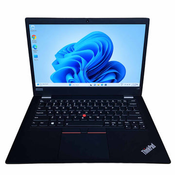 Lenovo ThinkPad L13 Series 13" Intel Core i5 11th Gen 256GB SSD 8GB RAM Black Laptop (Refurbished) - Budli Certified