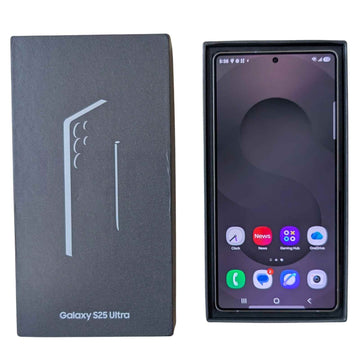 Samsung Galaxy S25 Ultra 5G 256GB 12GB RAM Titanium Black (Unboxed - Brand Warranty) - Budli Certified