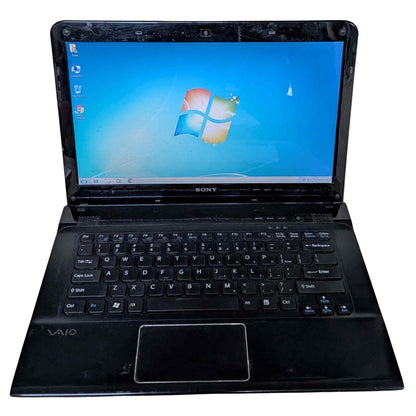 Sony Vaio 14" Intel Core i5-2nd Gen 640GB HDD 4GB RAM With AMD Radeon 2GB Graphics Black Laptop (Good Condition)