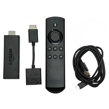 Amazon Fire TV Stick 2nd Gen Alexa Voice Remote Black - Defective | Budli - Budli Certified
