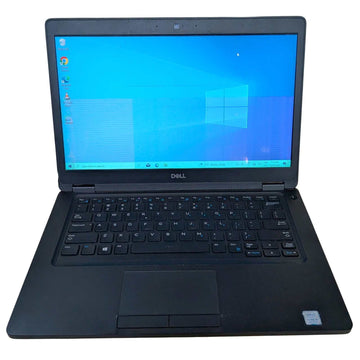 Used Dell Latitude 5490 14" Intel Core i5 8th Gen 256GB SSD 8GB RAM Black Laptop - Budli Certified