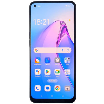 Oppo Reno 8 5G 128GB 8GB RAM Shimmer Black (Refurbished) - Budli Certified