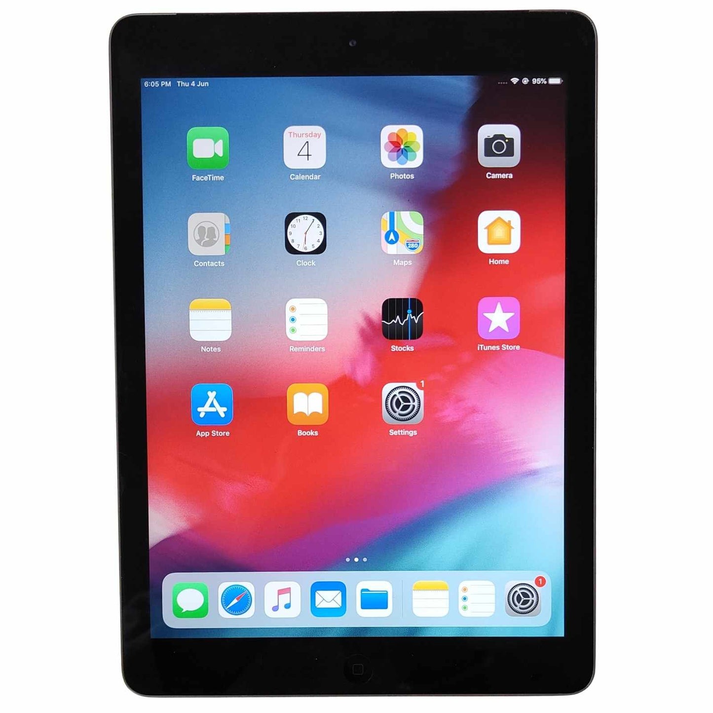 Apple iPad Air 9.7" Wi Fi + Cellular (2013) (A1475) 64GB With Logitech Ultrathin Keyboard (Good Condition)