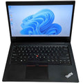 Lenovo ThinkPad E495 14" AMD Ryzen 5 3500U 512GB SSD 16GB RAM With AMD Radeon 2GB Graphics Black Laptop (Good Condition)