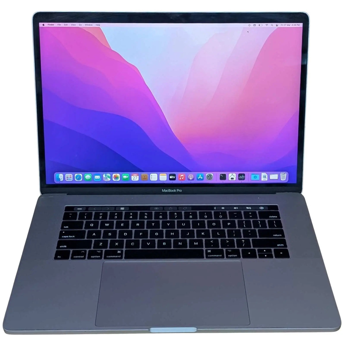 Used Apple MacBook Pro (15-inch, 2016) Intel Core i7-6th Gen 256GB SSD 16GB RAM Silver