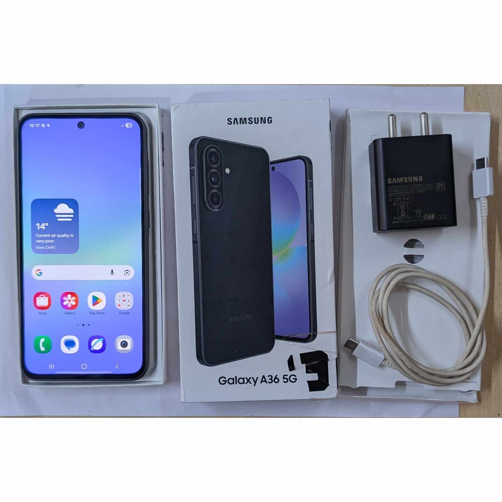 Samsung Galaxy A36 5G 256GB 8GB RAM Awesome Black (Unboxed - Brand Warranty)