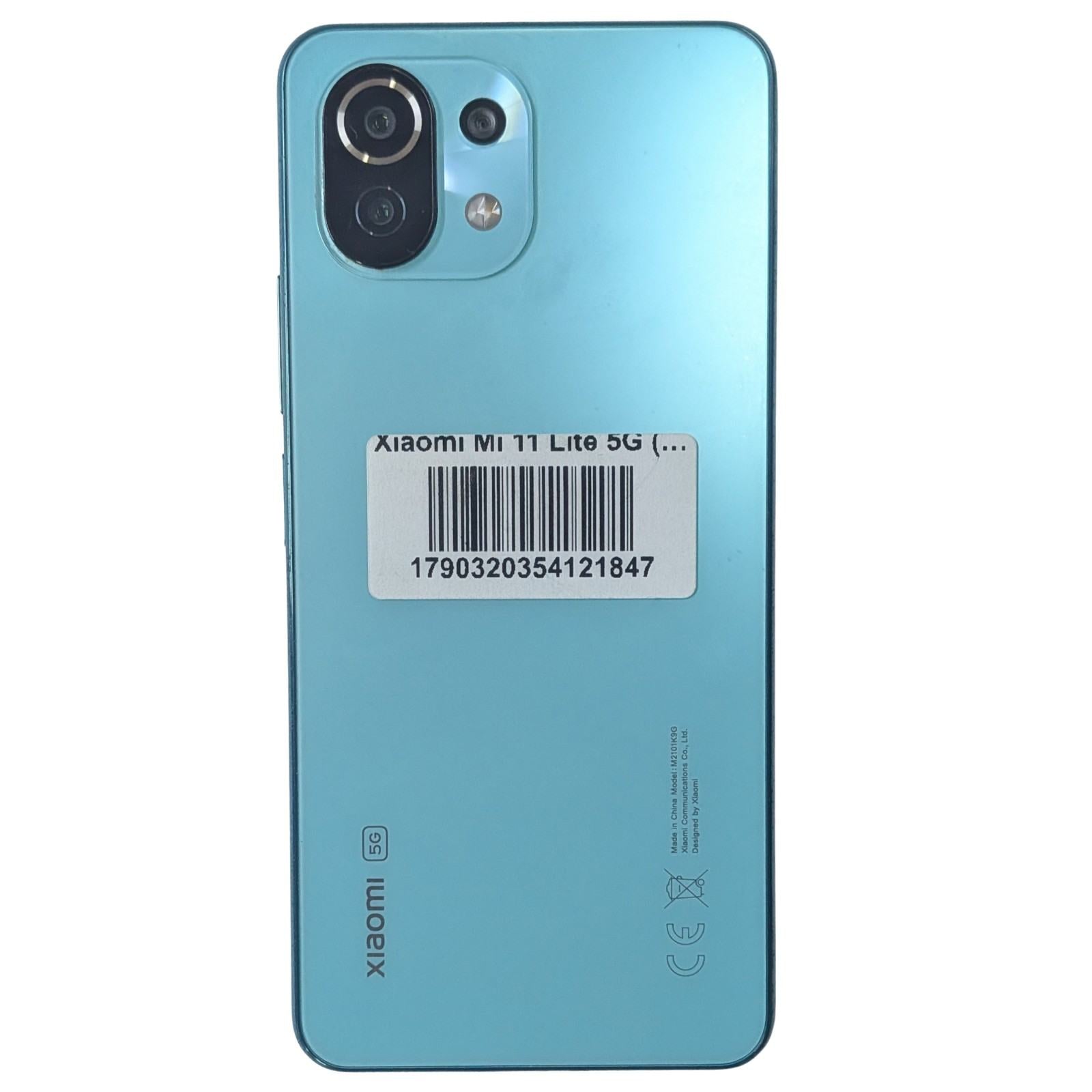 Used Xiaomi Mi 11 Lite 5G 128GB 8GB RAM Mint Green