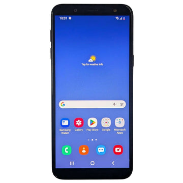 Samsung Galaxy J6 64GB 4GB RAM Black (Good Condition) - Budli Certified