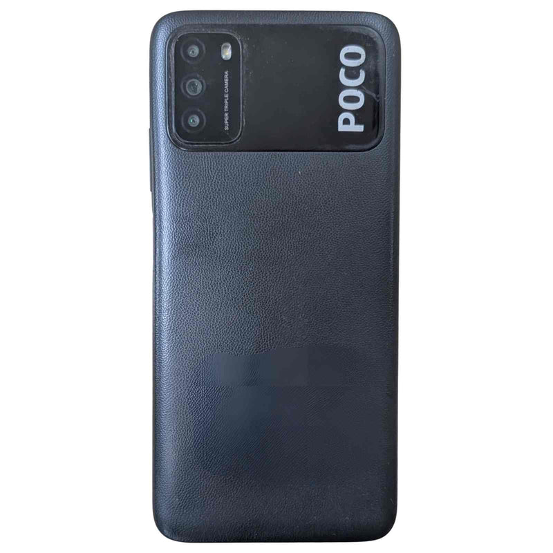 Back Panel Of Dead Xiaomi POCO M3 Black